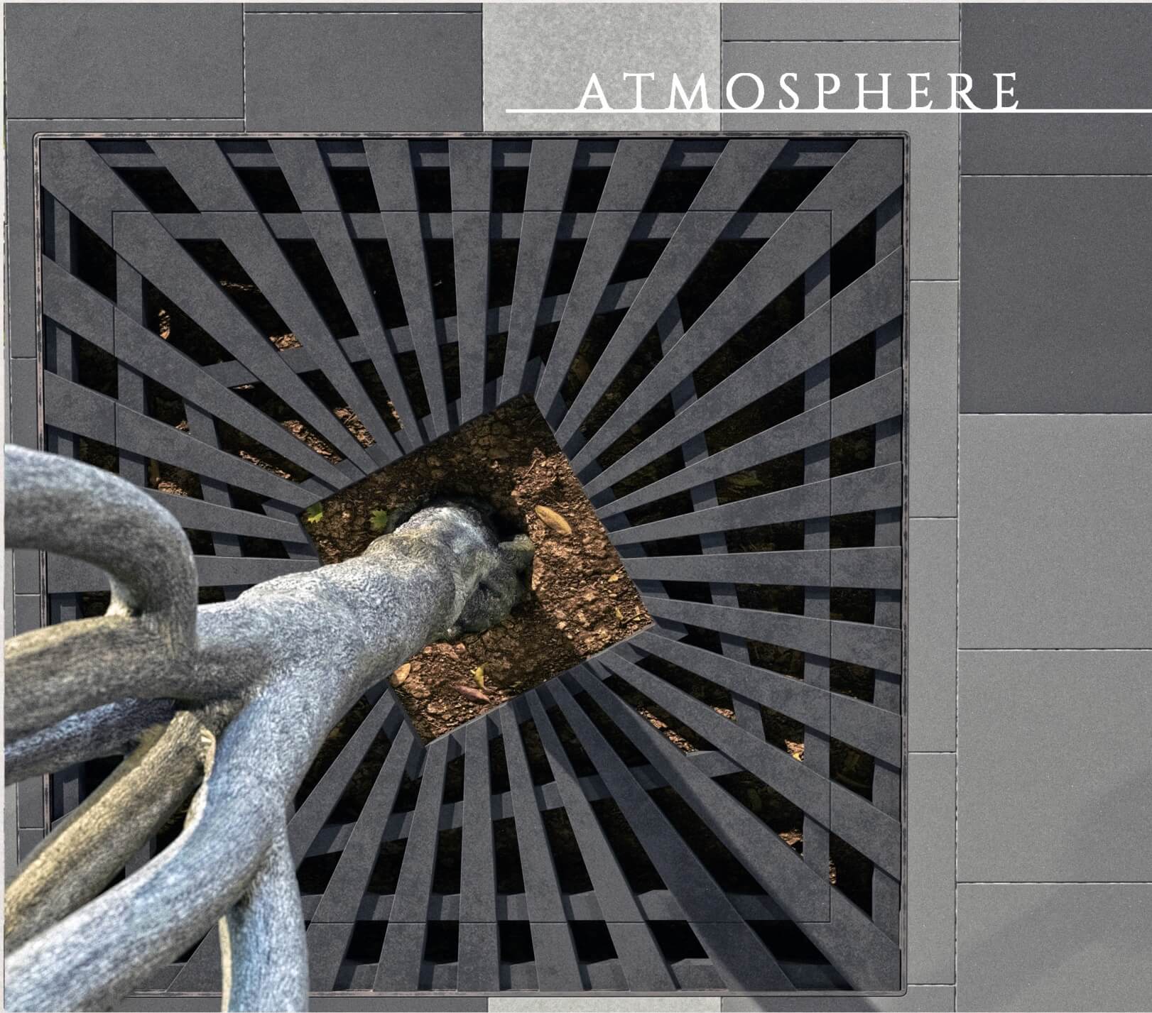 Приствольная решетка для дерева ZKING ATMOSPHERE 1.2х1.2м Черная в Златоусте фото