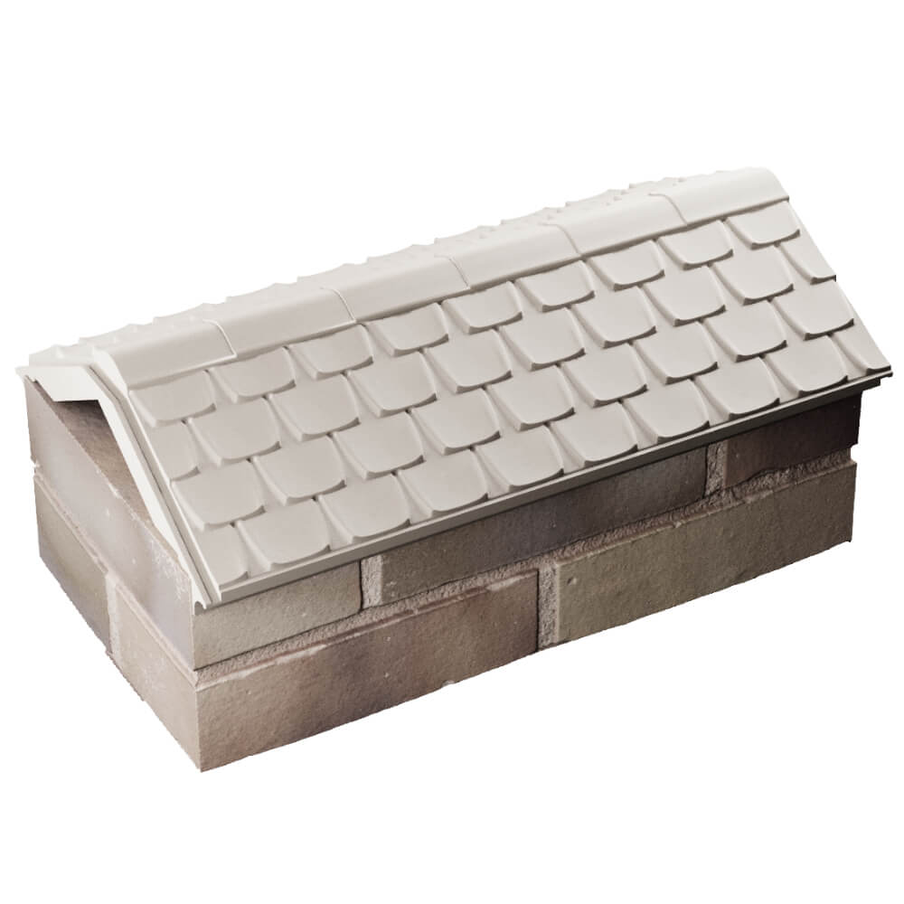 Парапет Zking Эльбрус Бежевый с посадкой на 1 кирпич (255мм) в Златоусте фото