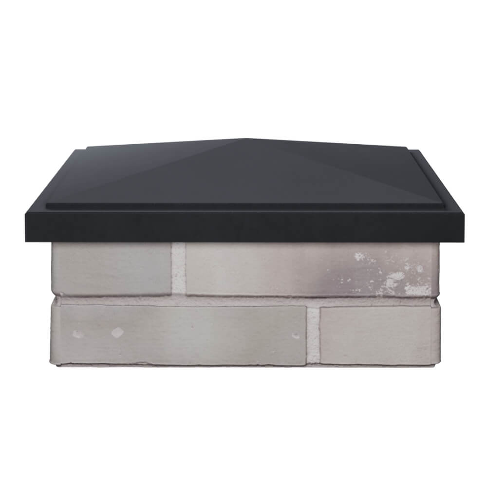 Колпак Zking БонаМоно Серый на столб 1.5х1.5 кирпича (385х385, 400х400мм) Златоуст фото