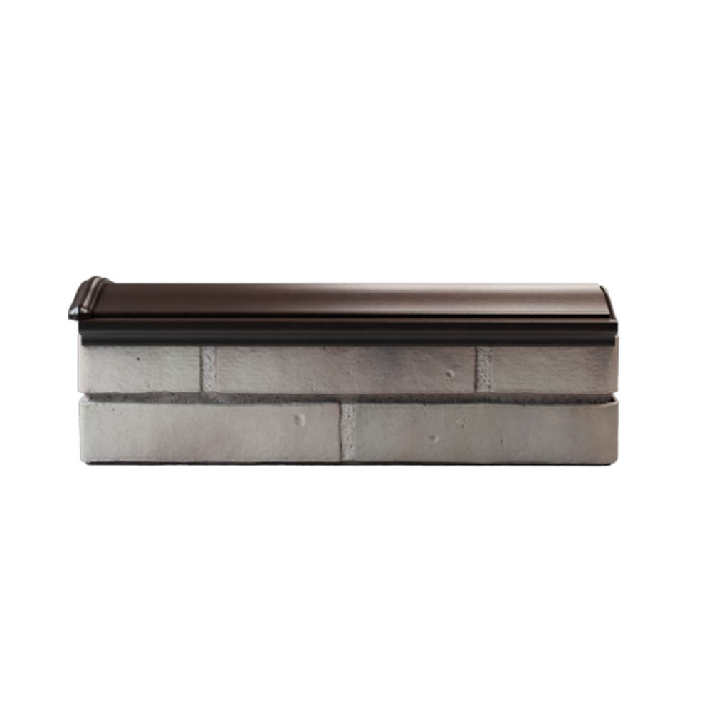 Парапет Zking Монблан Коричневый посадка на 0.5 кирпича (130мм) в Златоусте фото