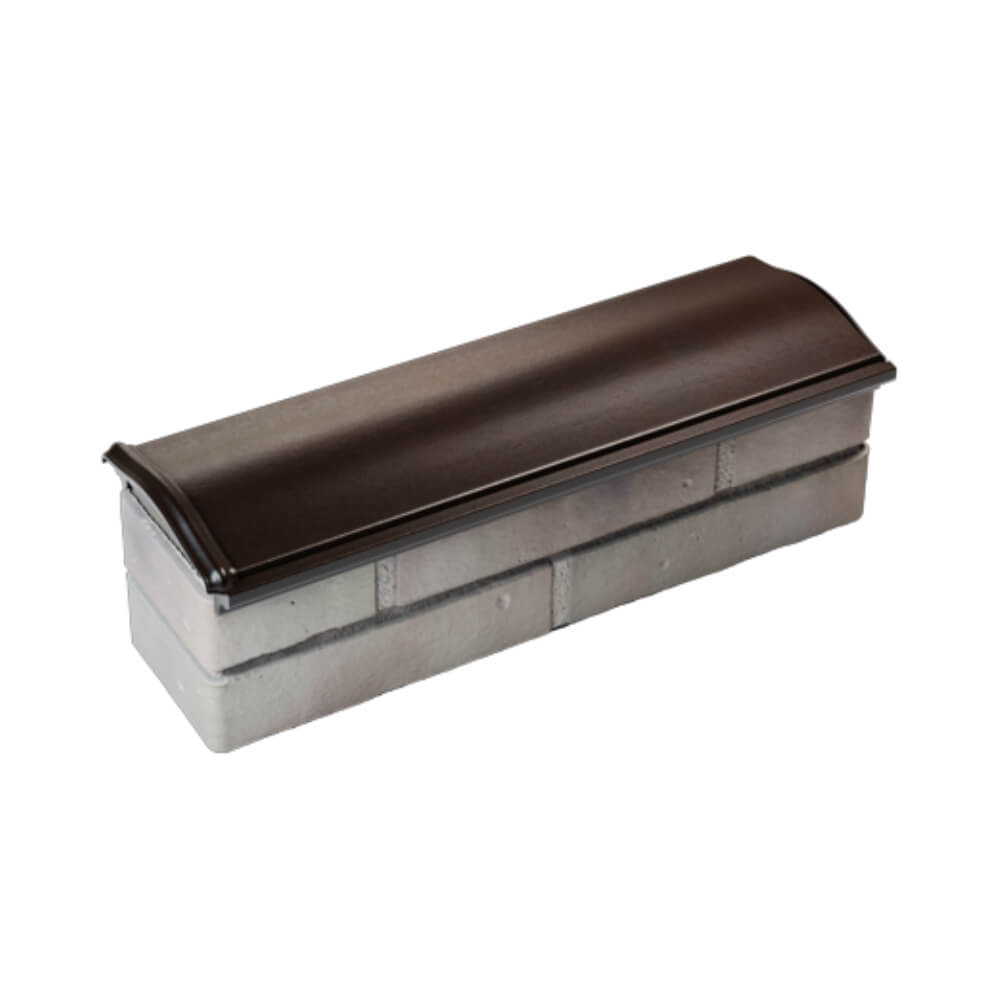 Парапет Zking Монблан Коричневый посадка на 0.5 кирпича (130мм) в Златоусте фото