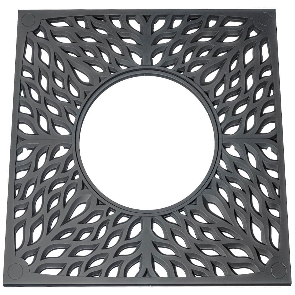 Приствольная решетка для дерева ZKING CRUST 2х2м Черная Златоуст фото