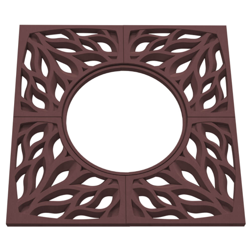 Приствольная решетка для дерева ZKING CRUST 1.2х1.2м Коричневая в Златоусте фото