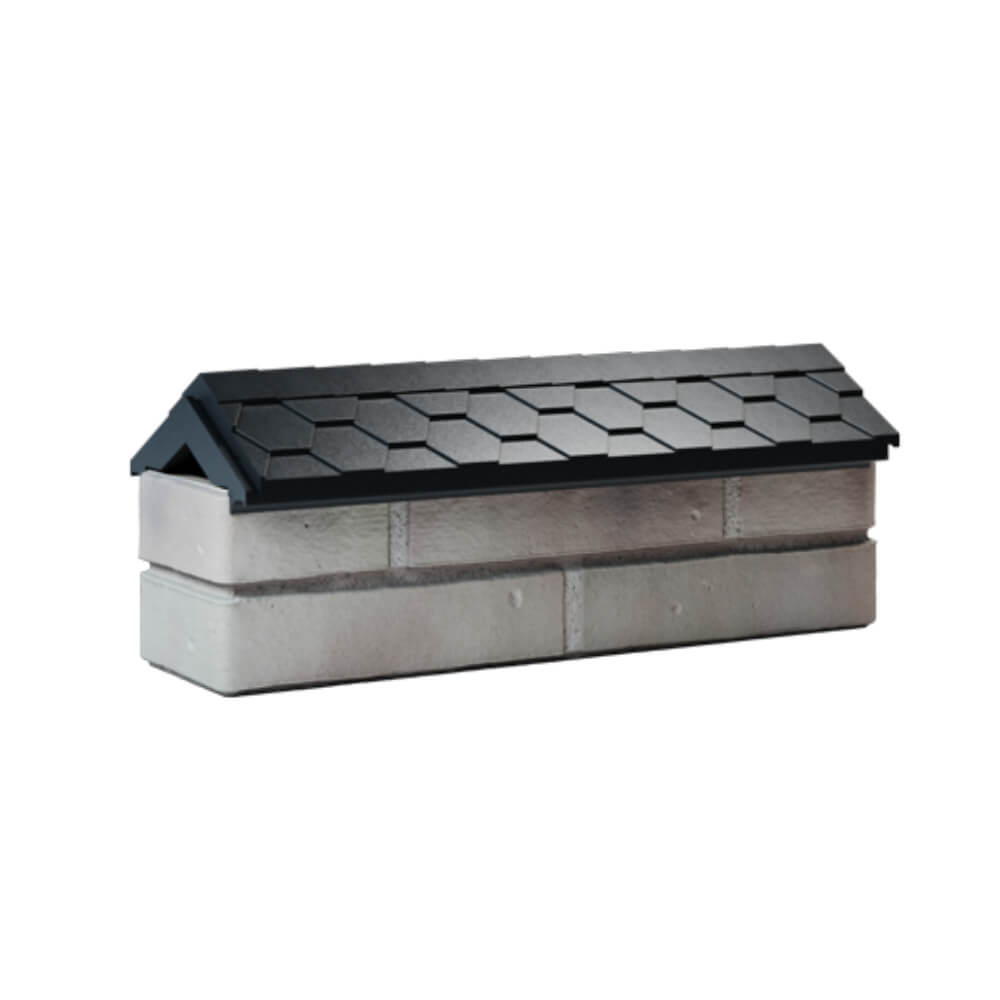 Парапет Zking Эверест Черный с посадкой на 0.5 кирпича (130мм) Златоуст фото