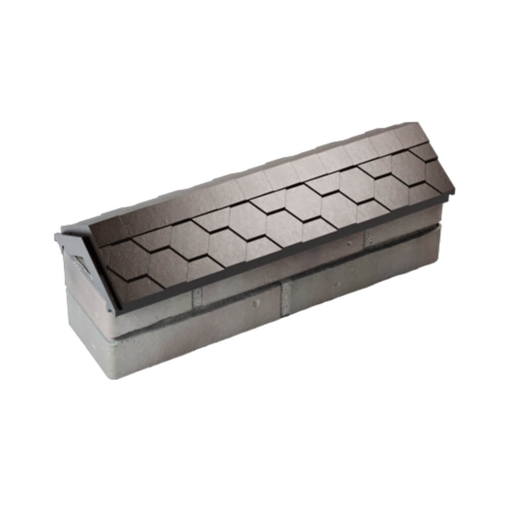 Парапет Zking Эверест Коричневый с посадкой на 0.5 кирпича (130мм) в Златоусте фото