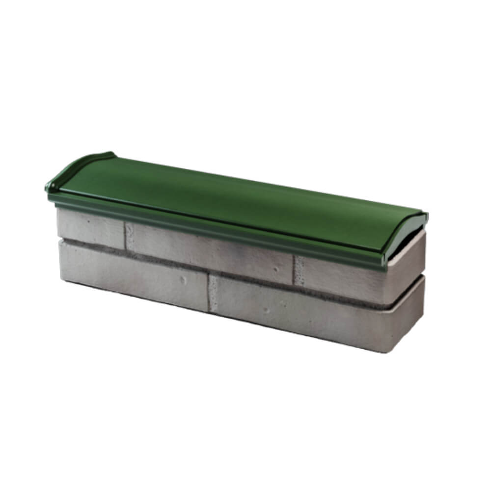 Парапет Zking Монблан Зеленый посадка на 0.5 кирпича (130мм) в Златоусте фото