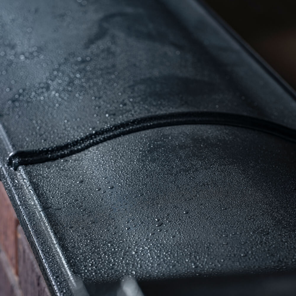 Парапет Zking Монблан Черный посадка на 0.5 кирпича (130мм) в Златоусте фото