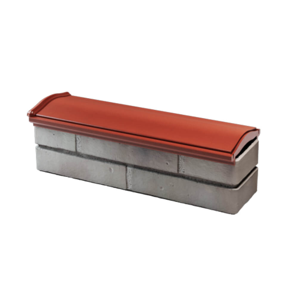 Парапет Zking Монблан Красный посадка на 0.5 кирпича (130мм) в Златоусте фото