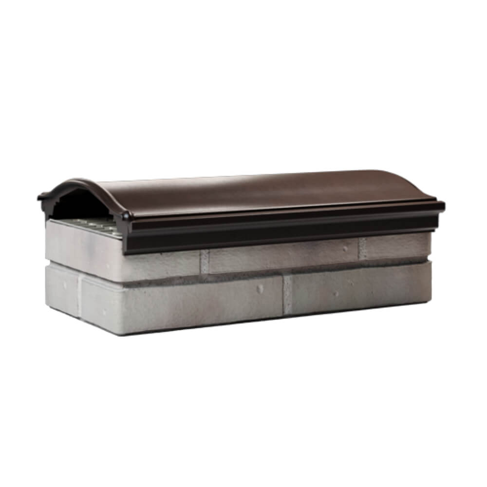 Парапет Zking Монблан Коричневый посадка на 1 кирпич (200/225/255мм) Златоуст фото