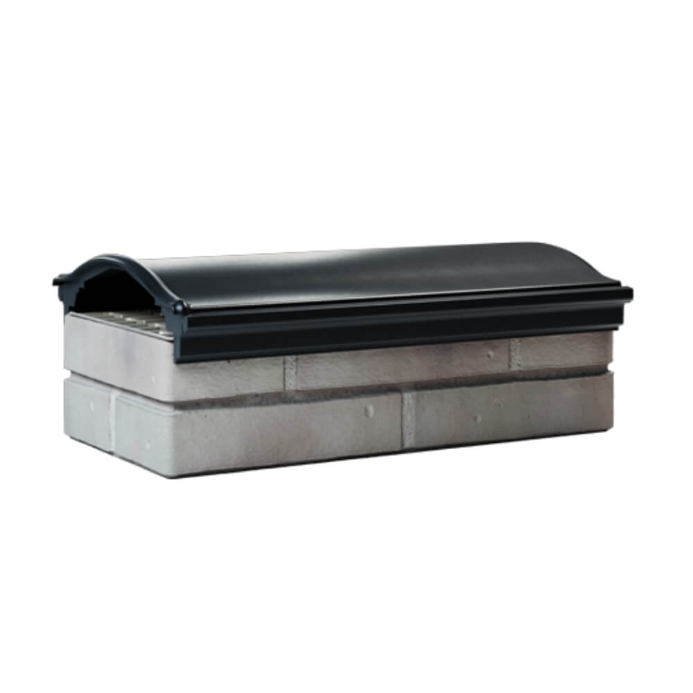 Парапет Zking Монблан Черный посадка на 1 кирпич (200/225/255мм) Златоуст фото