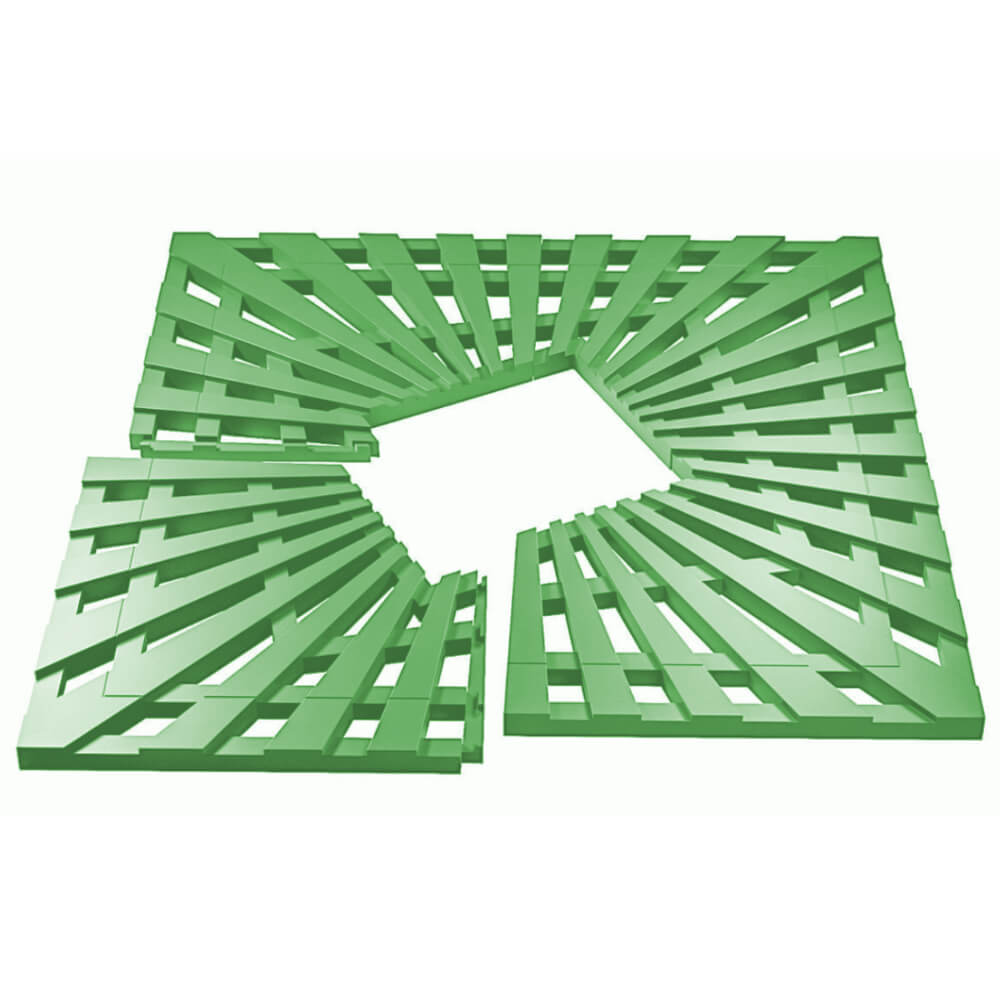 Приствольная решетка для дерева ZKING ATMOSPHERE 1.2х1.2м Зеленая в Златоусте фото