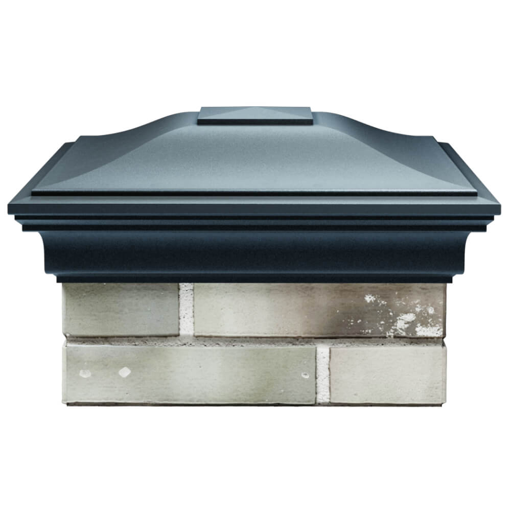 Колпак Zking Монблан Серый на столб 1.5х1.5 кирпича (385х385мм) Златоуст фото