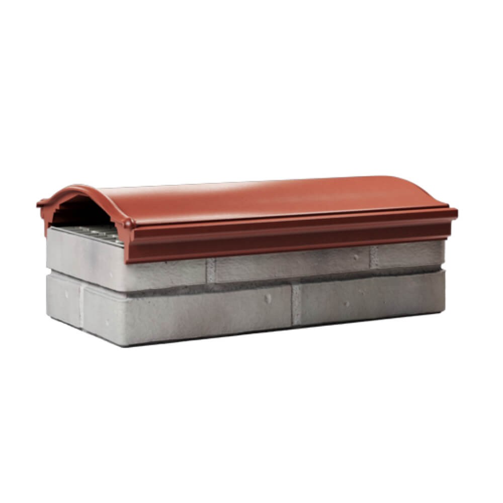 Парапет Zking Монблан Красный посадка на 1 кирпич (200/225/255мм) Златоуст фото