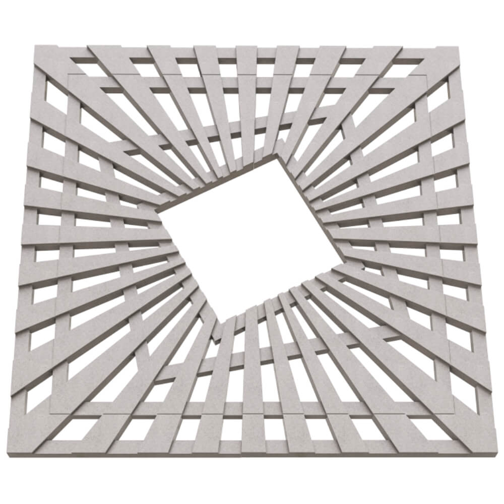 Приствольная решетка для дерева ZKING ATMOSPHERE 1.2х1.2м Бежевая в Златоусте фото