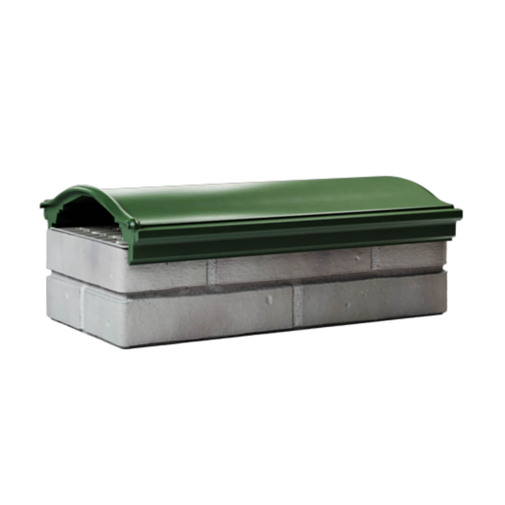 Парапет Zking Монблан Зеленый посадка на 1 кирпич (200/225/255мм) Златоуст фото