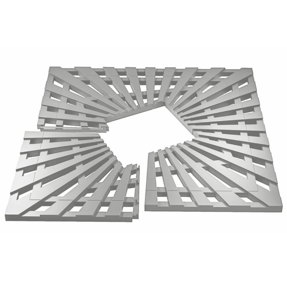 Приствольная решетка для дерева ZKING ATMOSPHERE 1.2х1.2м Бежевая в Златоусте фото