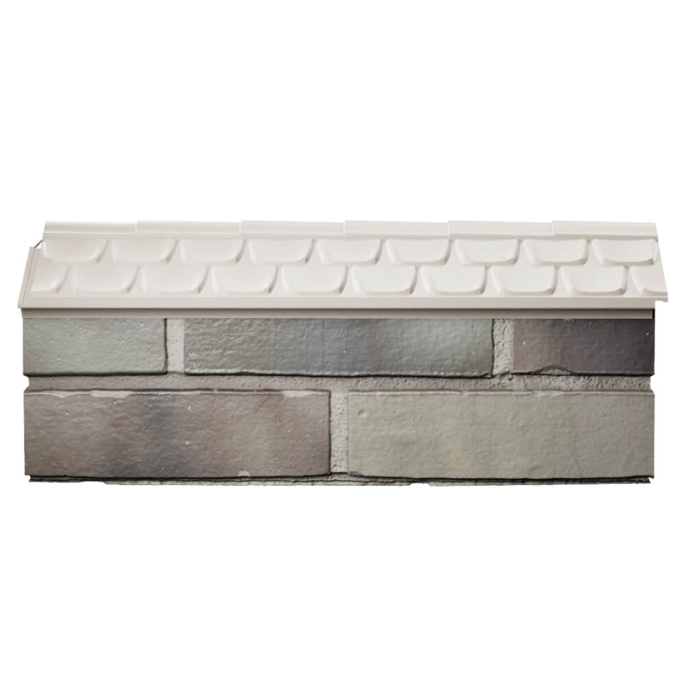 Парапет Zking Эльбрус Бежевый с посадкой на 0.5 кирпича (130мм) в Златоусте фото