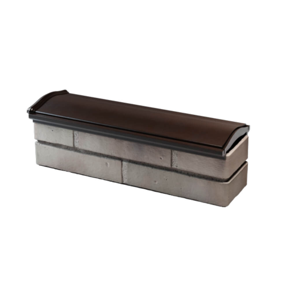 Парапет Zking Монблан Коричневый посадка на 0.5 кирпича (130мм) в Златоусте фото