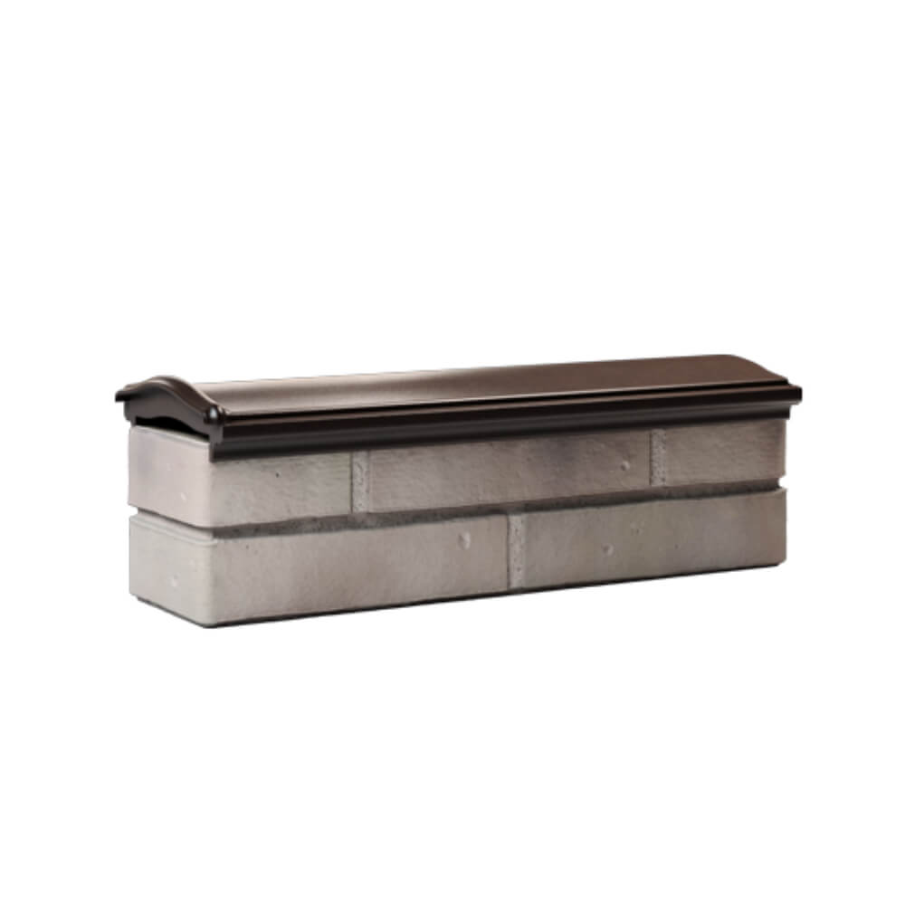 Парапет Zking Монблан Коричневый посадка на 0.5 кирпича (130мм) Златоуст фото