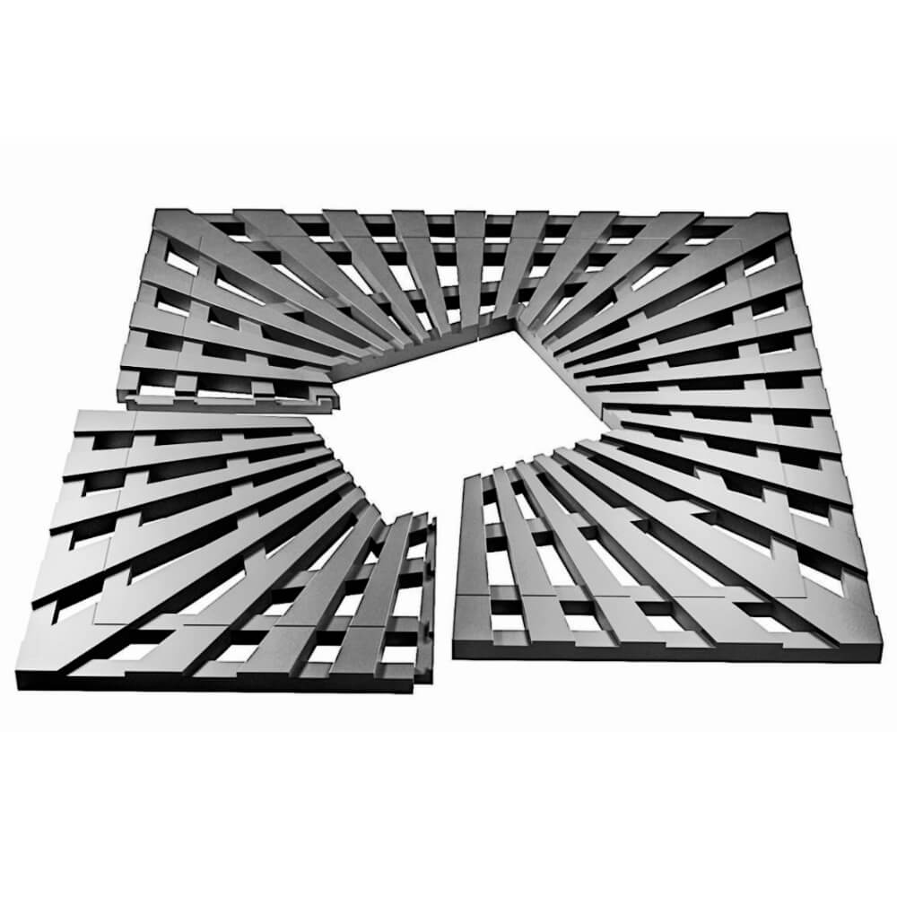 Приствольная решетка для дерева ZKING ATMOSPHERE 1.2х1.2м Серая в Златоусте фото