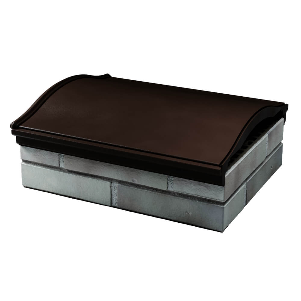 Парапет Zking Монблан Коричневый посадка на 1.5 кирпича (355/385мм) в Златоусте фото