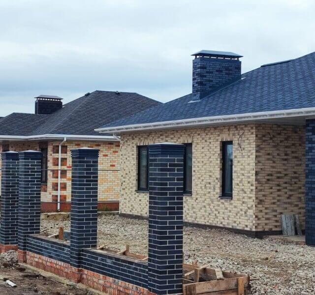 Колпак Zking Бона ХайТек Серый на столб 1.5х1.5 кирпича (385х385мм) в Златоусте фото