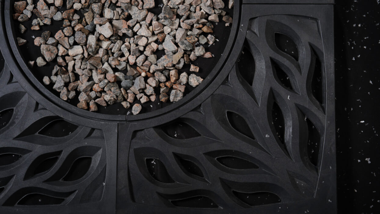 Приствольная решетка для дерева ZKING CRUST 1.2х1.2м Черная в Златоусте фото